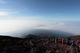 御殿場口からの下山