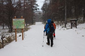 トレッキング開始