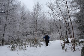 登山中