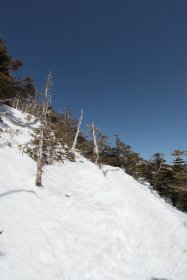 坪庭へ向けて下山中