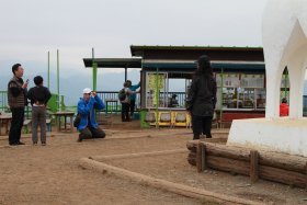 陣馬山の山頂