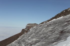 新七合目の小屋