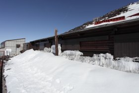 八合目の山小屋