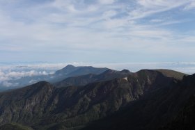 赤岳山頂から