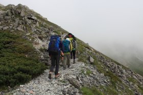 槍ヶ岳山荘へ向けて 2