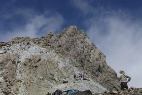 槍ヶ岳山荘から