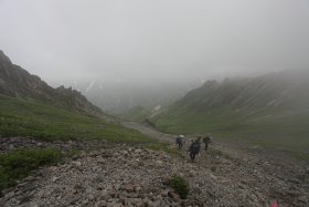 飛騨乗越から下山 2