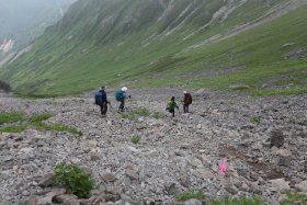 飛騨乗越から下山 3