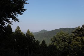 飯能、川越の市街を望む