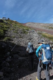 登山中風景