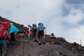 登山中風景