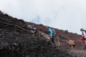 登山中風景