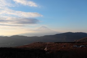 大涌谷からの富士山