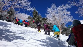 赤岩ノ頭を目指してラストスパート