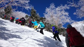 赤岩ノ頭を目指してラストスパート