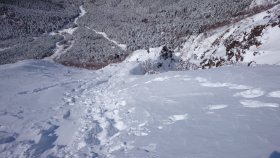 地蔵尾根からの下山ルート