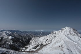 入笠山と木曽駒ヶ岳