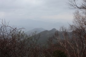 霧ヶ藻峰からの風景