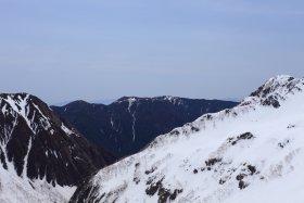 蝶槍と蝶ヶ岳