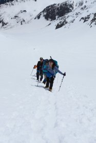 槍ヶ岳山荘まであと少し