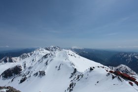 大喰岳、中岳、南岳