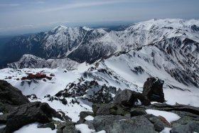 小槍と槍ヶ岳山荘