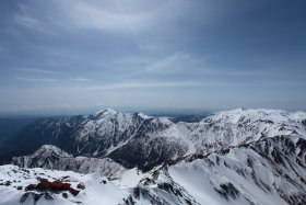 西鎌尾根と弓折岳