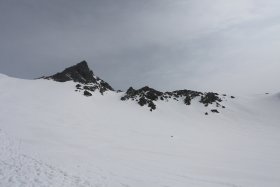 少しずつ遠くなる槍ヶ岳