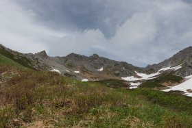 槍ヶ岳山荘と飛騨乗越