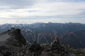 鷲羽岳、水晶岳