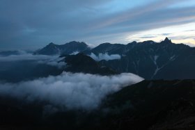 東鎌尾根と槍ヶ岳