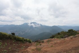 神山、冠ヶ岳と台ヶ岳