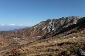 雷鳥沢と別山