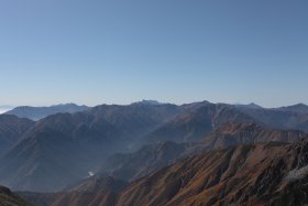 槍穂高、御嶽山、笠ヶ岳