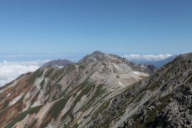 別山と剱岳