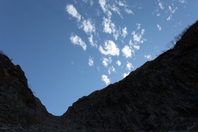 青空と印象的な雲