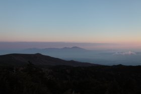 高見石から見る浅間山