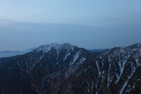 鳳凰三山と富士山