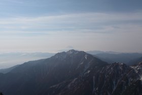 鳳凰三山と富士山