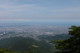 上社から見た江の島