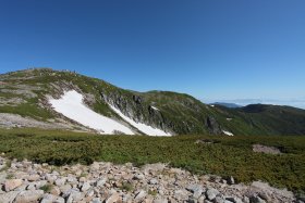 乗越浄土から見る駒ヶ岳