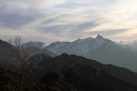 槍ヶ岳から前穂高