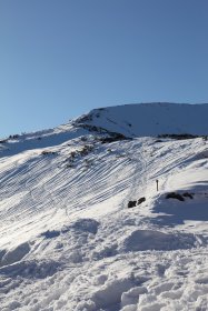 唐松岳への登山道