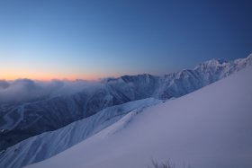 遠見尾根と鹿島槍ヶ岳