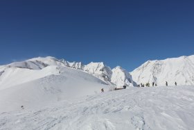 不帰Ⅰ峰、Ⅱ峰、三峰、唐松岳