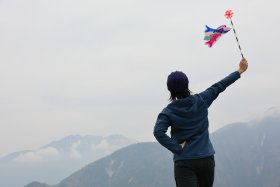 鳳凰三山へ