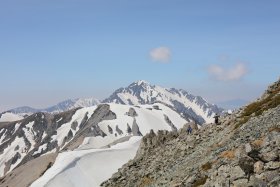 別山と剱岳