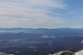 木曾駒ヶ岳と御嶽山