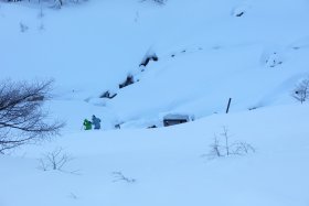 秘湯　日本最高所の野天風呂