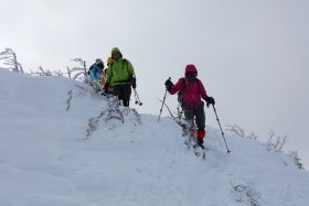 中山峠へ